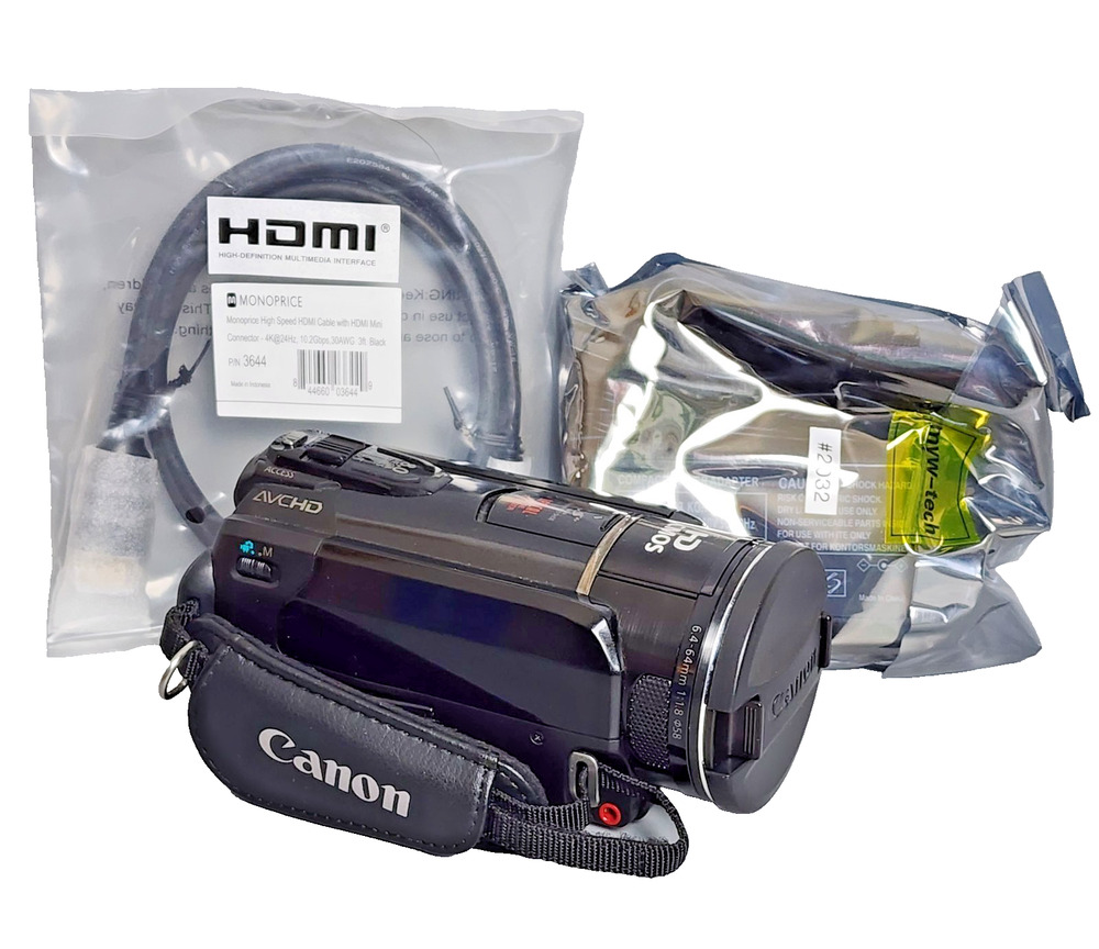 Canon VIXIA HF S200 Flash Memory Camcorder - Renewed
